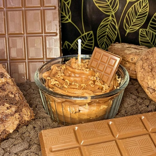 Bougie "Mousse au chocolat" ~100gr